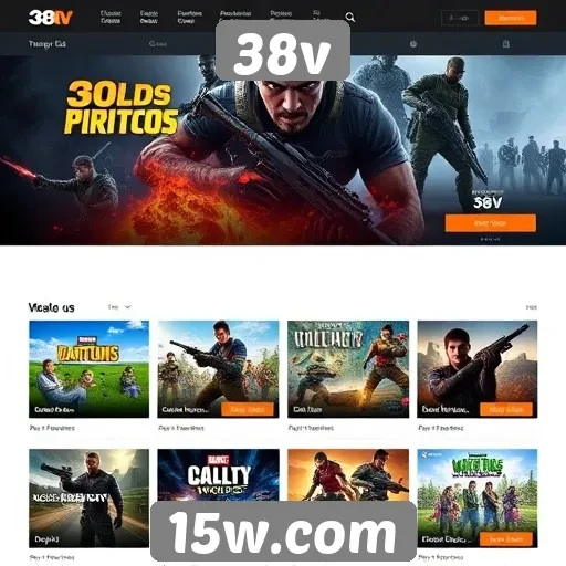 Site 38v amplia catálogo de jogos disponíveis